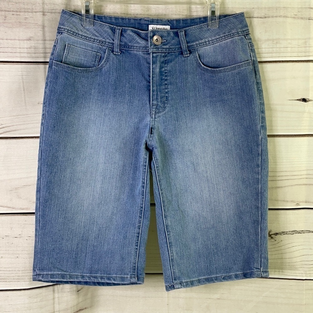 St John’s Bay Bermuda Jean Shorts Size 10